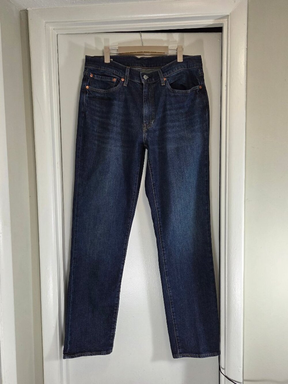 Levi's 541 Premium Jeans Men's 34x34 Athletic Taper Dark Wash Blue  Levi's 541
